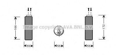 AVA QUALITY COOLING old153 -  Осушитель, кондиционер